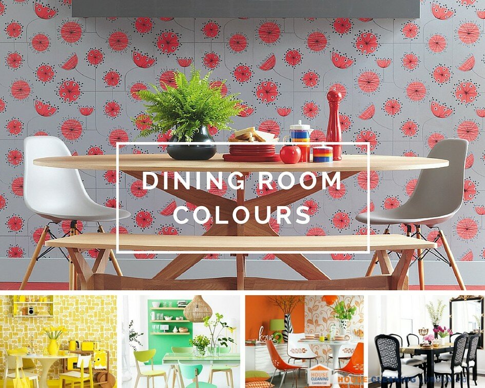 Which colours are appropriate for the dining room