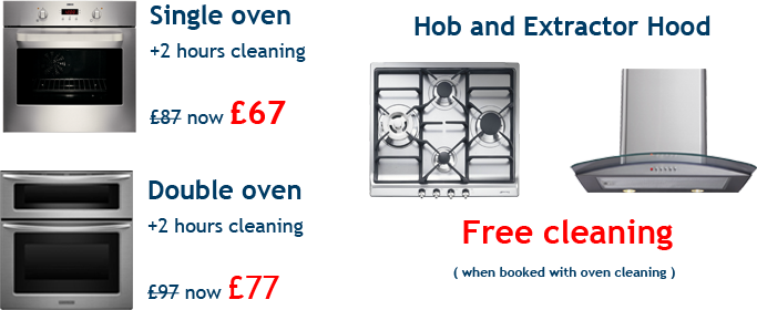 Oven Steam Cleaning special offer 1
